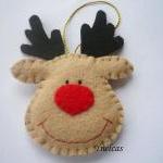 Rudolph The Red Nosed Reindeer, Felt Christmas..